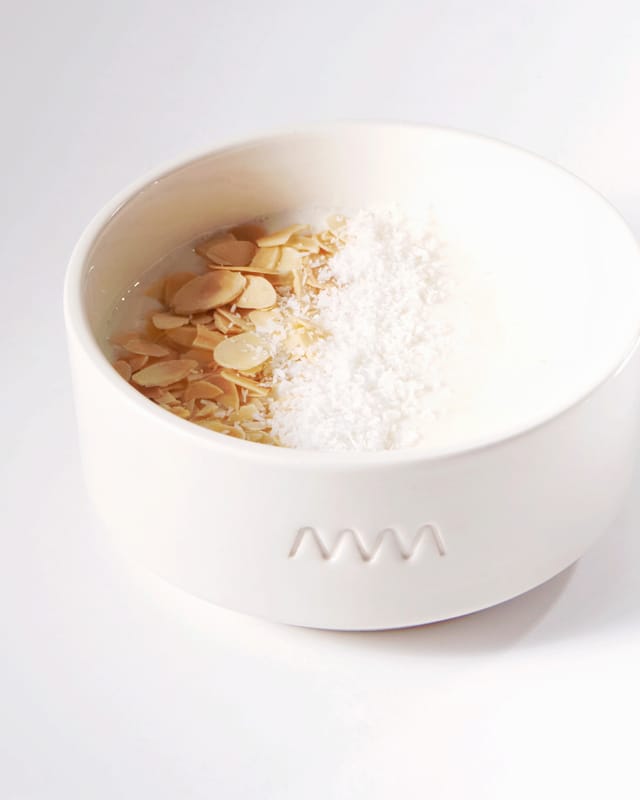 Овсянка с кокосовым муссом