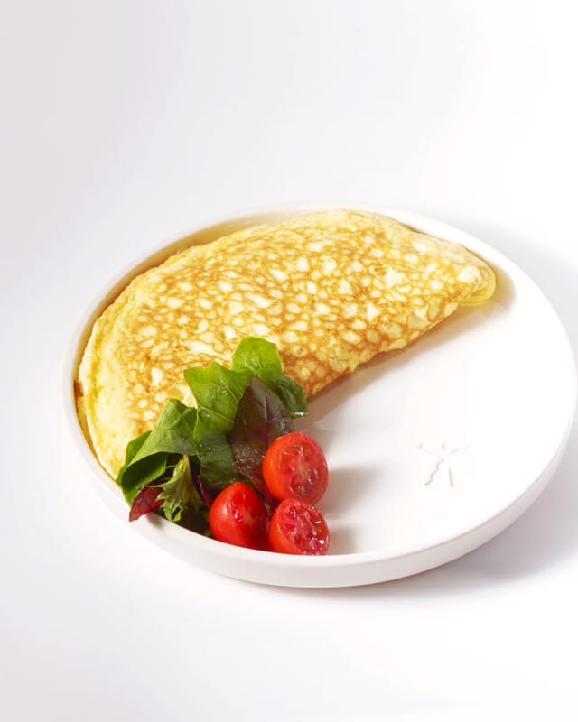Омлет с цыплёнком